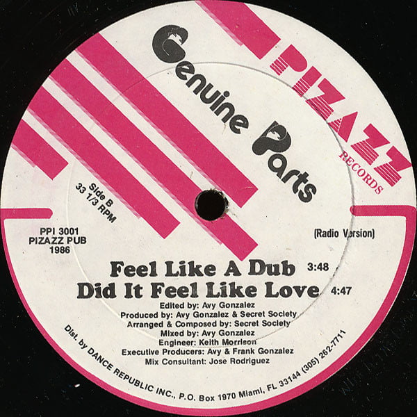 Genuine Parts - Did It Feel Like Love - Image 3