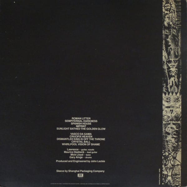 Felt - The Strange Idols Pattern And Other Short Stories - Image 2