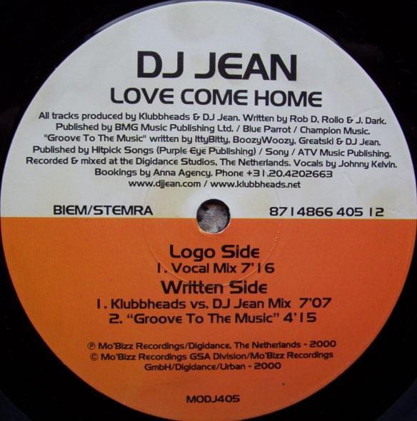 DJ Jean - Love Come Home - Image 4